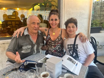 Enzo, Sabrina e Lorenzo